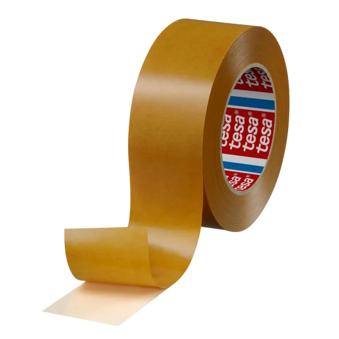 Bandă nețesută translucidă dublu{-TESA® 4959|Adeziv acrilic premium pentru asamblare industrială